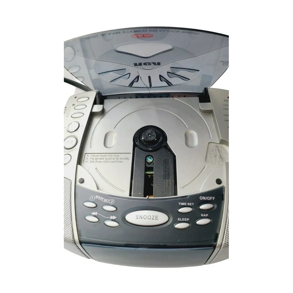 RCA Clock Radio and CD Player‎